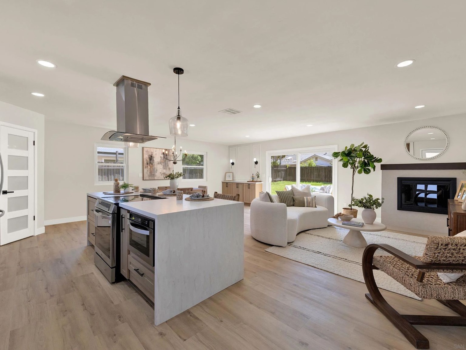 Poway remodel living area reimagined by Titan